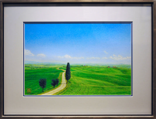 Strada di Corsano: Primavera in Toscana