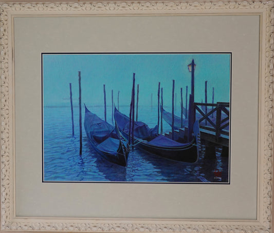 Qrepuscolo invernale a Venezia