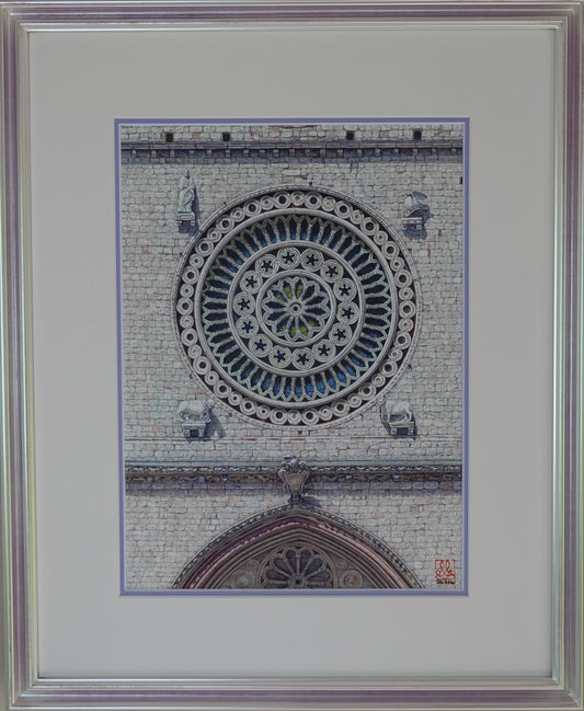 Rosone, Basilica di Assisi