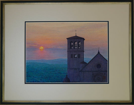 Assisi, sera di Primavera