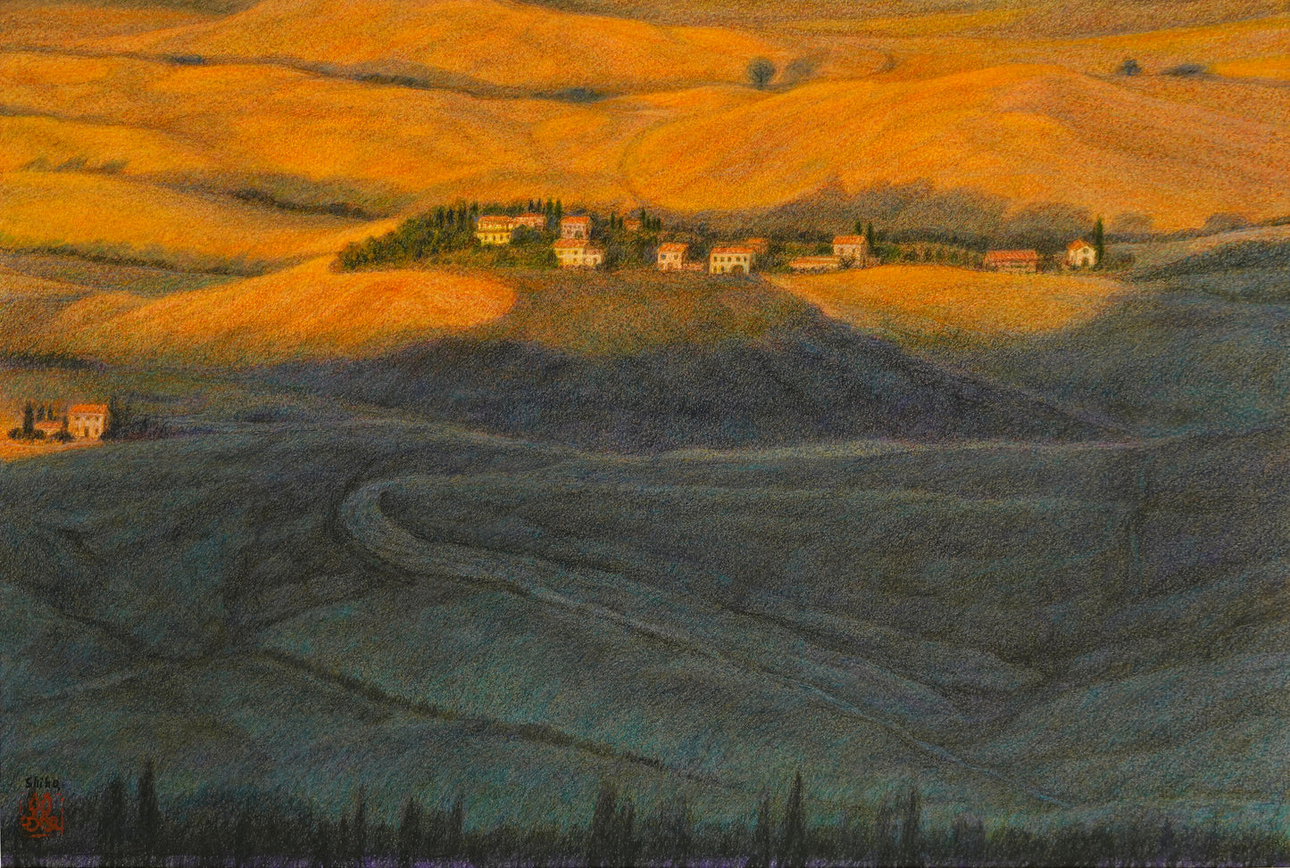 Il risveglio della pianura di Volterra