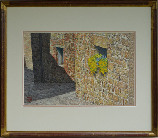 Sole del mattino, Monticchiello - Toscana