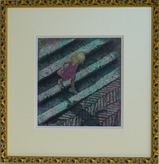 Ragazzina dalla Germania a Montepulciano