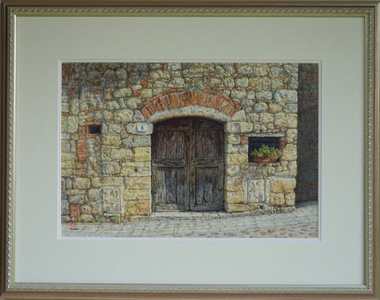 Vecchie mura di Monteriggioni - Toscana