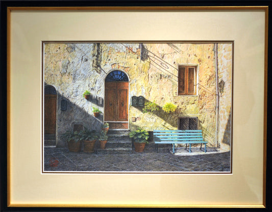 Una mattina dopo la pioggia a Pienza - Toscana