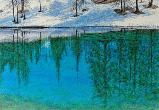 La primavera ritarda, Lago di Scin
