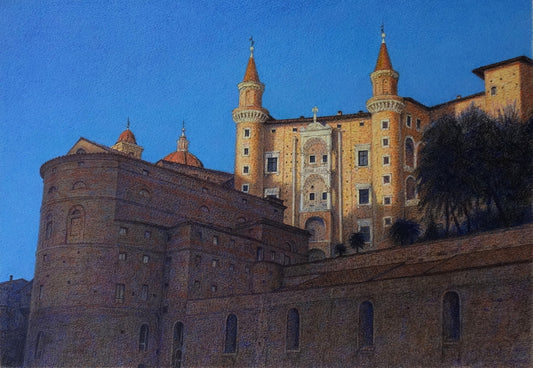 Mattina a Urbino, Palazzo Ducale