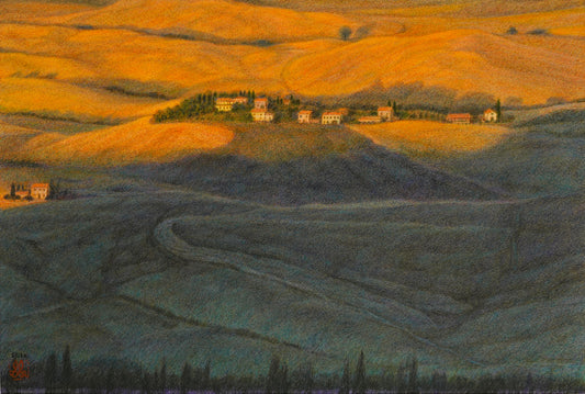 Il risveglio della pianura di Volterra