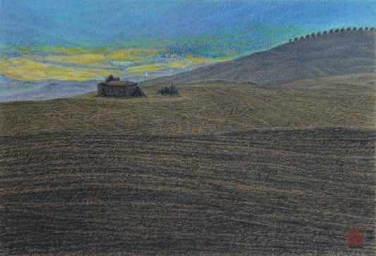 Sole autunnale - Pienza