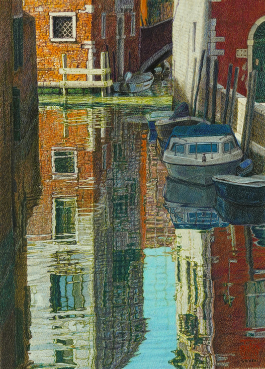 Canale d'estate a Venezia