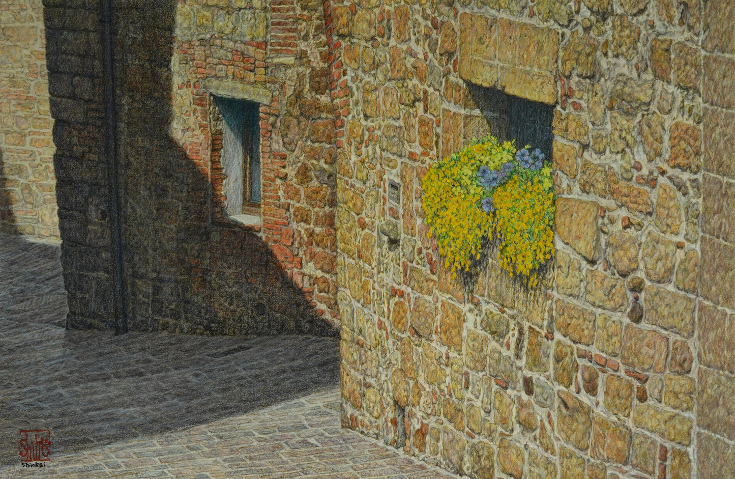 Sole del mattino,  Monticchiello - Toscana