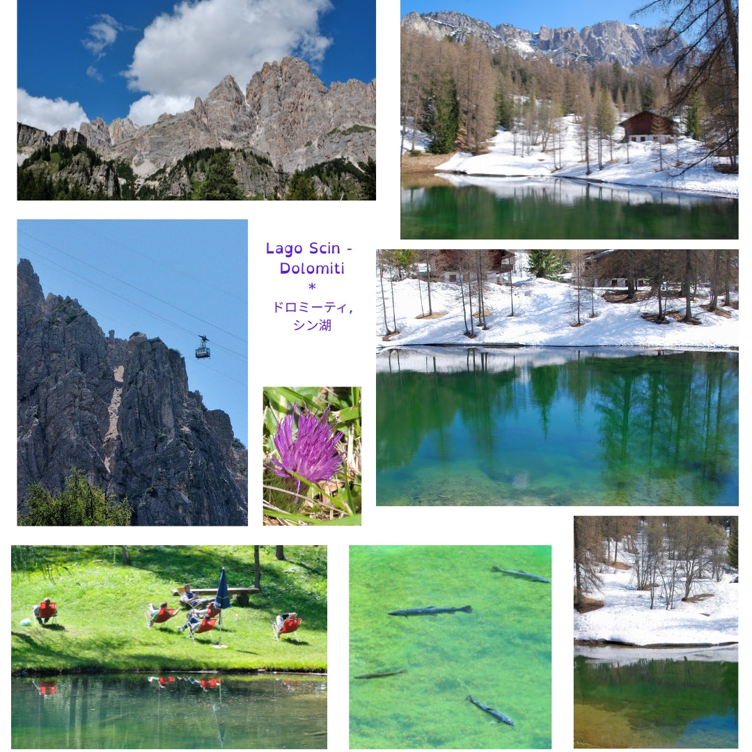 La primavera ritarda, Lago di Scin