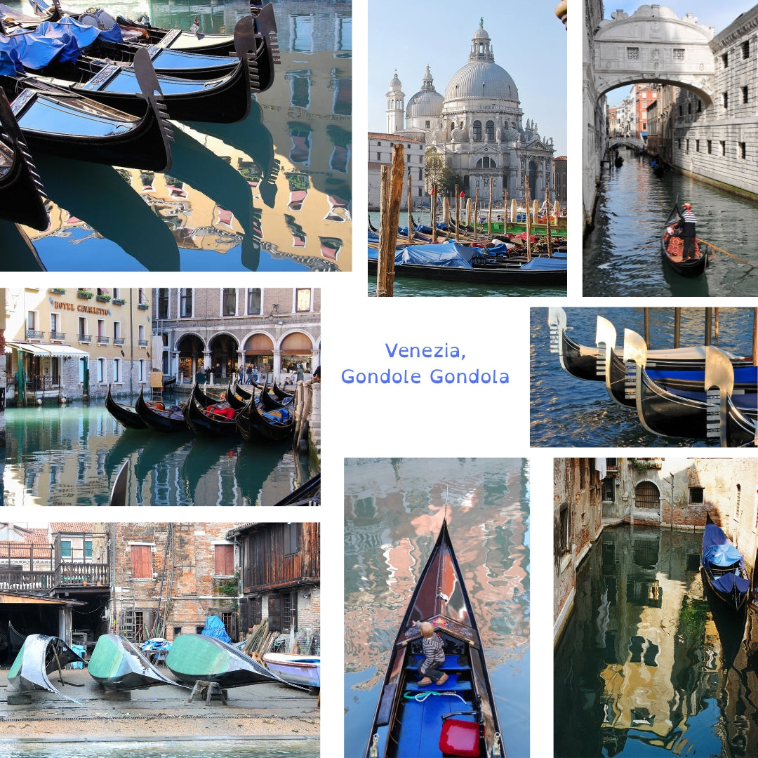 Ormeggio di gondole, Venezia