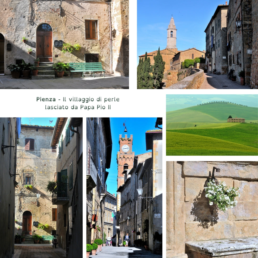 Una mattina dopo la pioggia a Pienza - Toscana